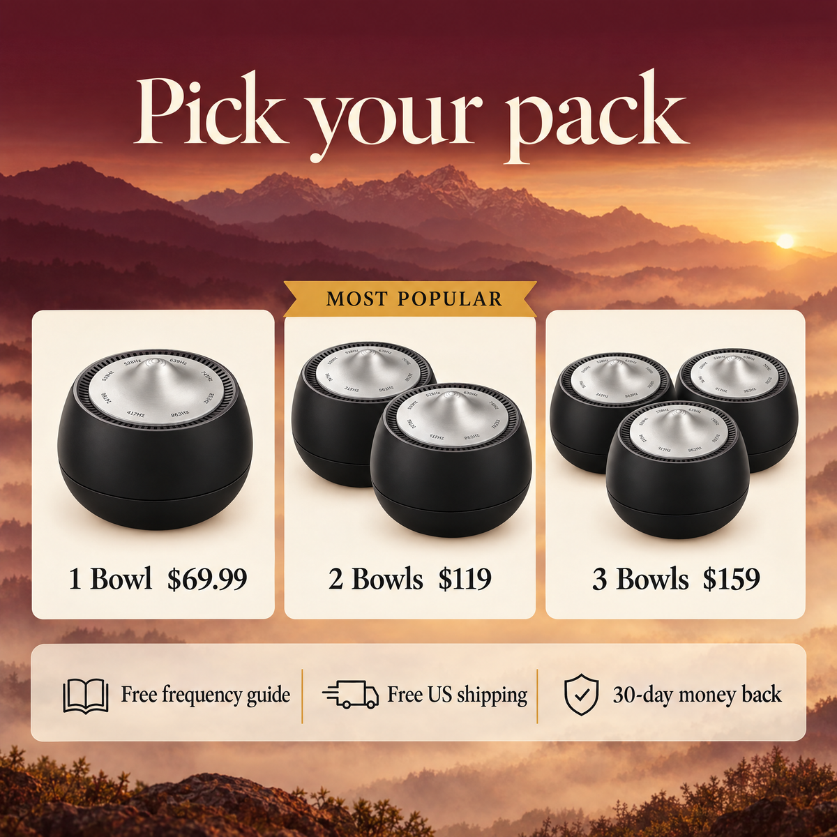 Pick your pack