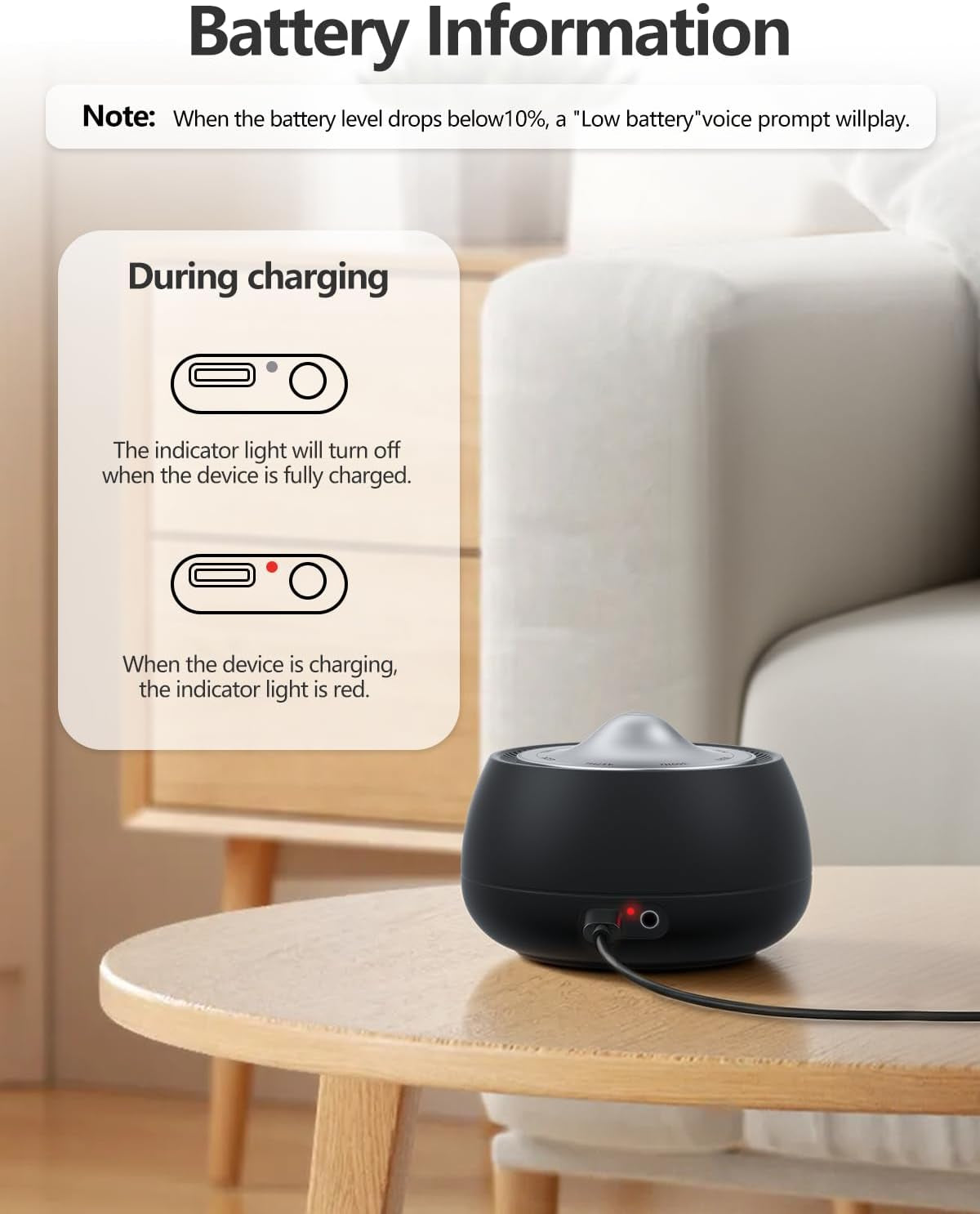 Portable Electronic Tibetan Singing Bowl, 8 Healing Frequencies (369-963Hz), Auto & Manual Modes, Vibration Therapy with Timer, USB-C Rechargeable Meditation Device for Relaxation